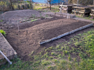 Neue Hügelbeete für das kommende Jahr