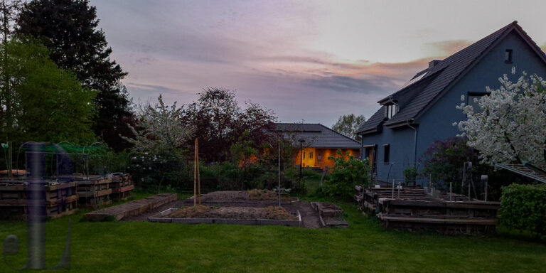 der mittlere Teil meines Bauerngarten